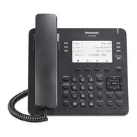 Panasonic KX-DT635X Quick Reference Manual