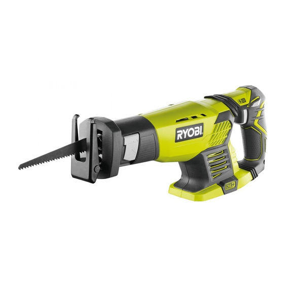 Ryobi RRS1801 Original Instructions Manual