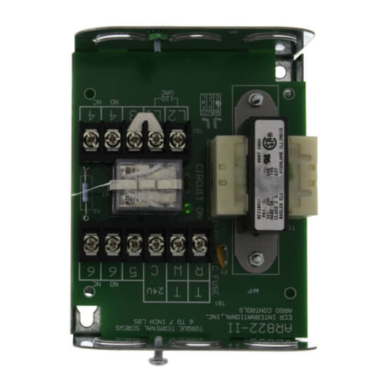 ECR International ARGO AR Series Installation, Operation & Maintenance Manual