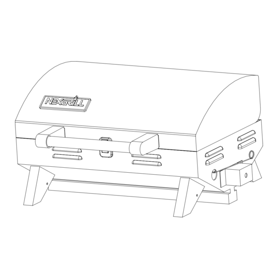 Nexgrill 720-0001-R Assembly And Operating Instructions Manual