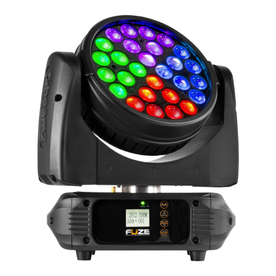 Beamz FUSE 2812 User Manual