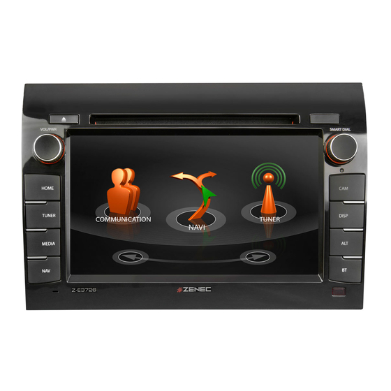 ZENEC Z-E3726 Installation Manuallines