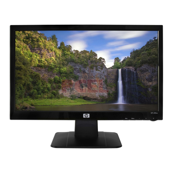 HP v185e - Widescreen LCD Monitor User Manual