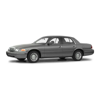 Ford 2000 Crown Victoria Owner's Manual