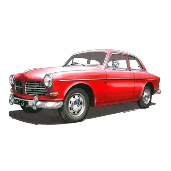 Volvo 121 Servicing