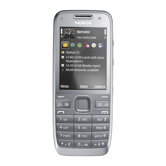 Nokia E52 Service Manual