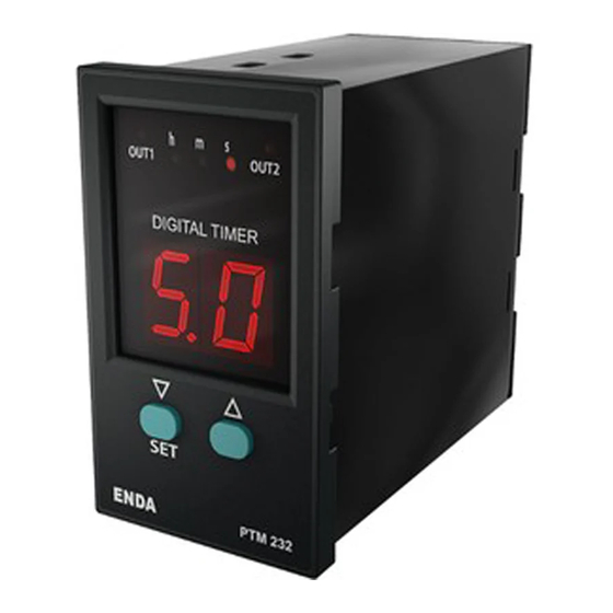 ENDA PTM232 Manual