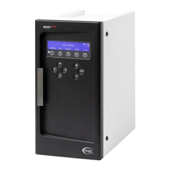 Antec Scientific ROXY Exceed Reactors Manuals