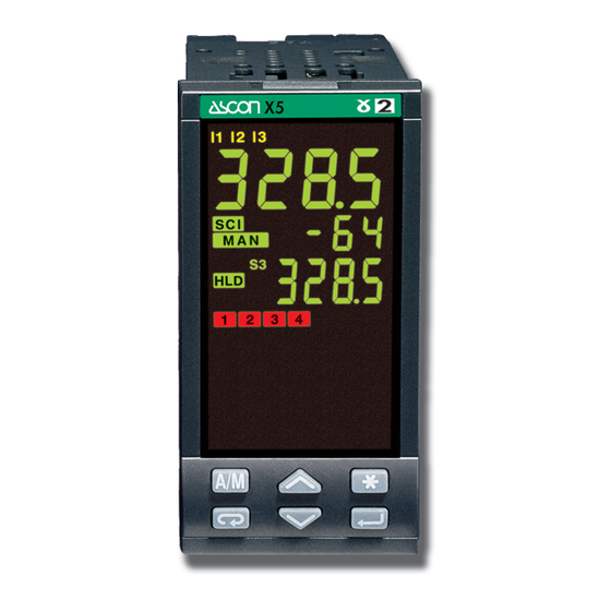 Ascon tecnologic X5 Series User Manual