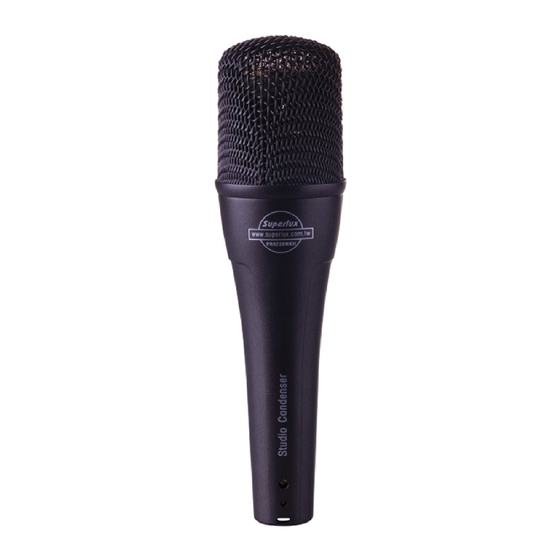 Superlux PRO238MKII User Manual