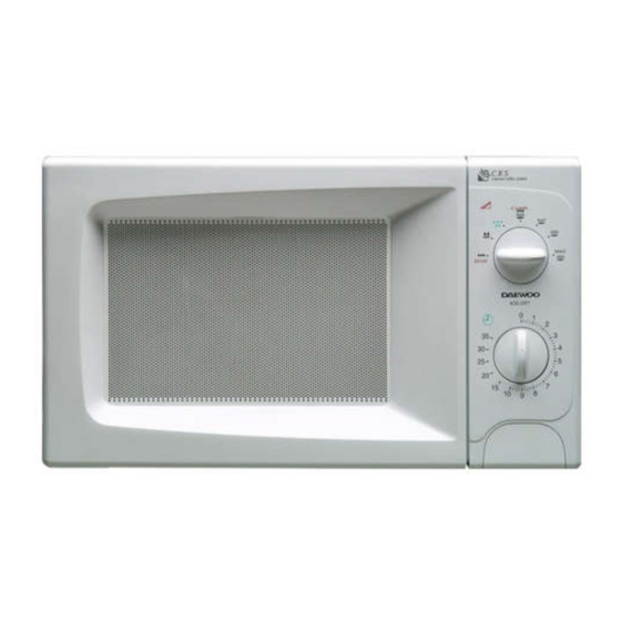 DAEWOO ELECTRONICS KOG-37F7 Oven Manuals