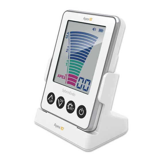 SybronEndo Apex ID Instructions For Use Manual