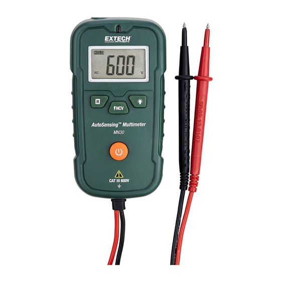 Extech Instruments MN30 User Manual