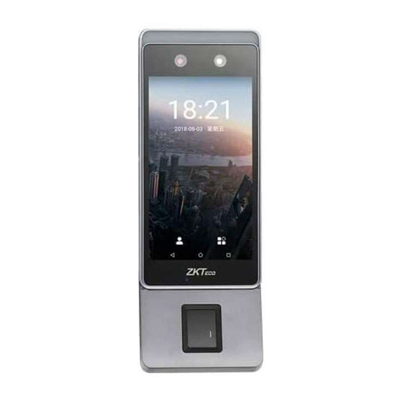 ZKTeco Horus Quick Start Manual