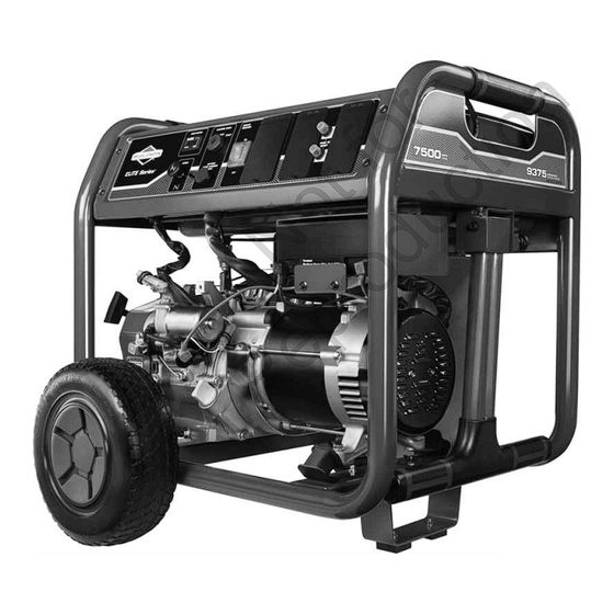 Briggs & Stratton 316649GS Operator's Manual