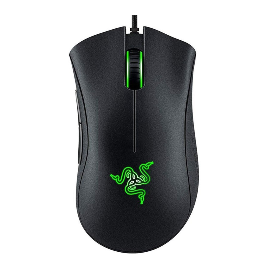 Razer DEATHADDER ESSENTIAL, RZ01-02540 - Mouse Manual