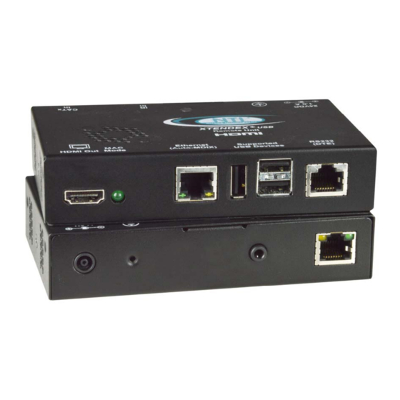 NTI XTENDEX ST-C6USBH-HDBT Installation And Operation Manual