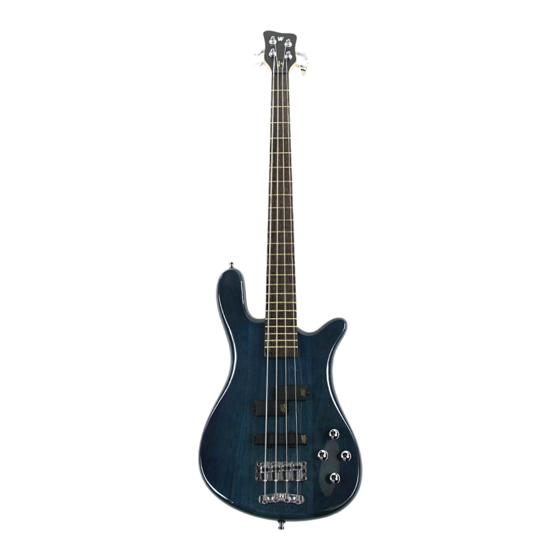 Warwick RockBass Series Manual