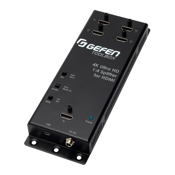 Gefen GTB-HD4K2K-142C-BLK User Manual