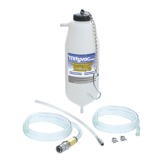Mityvac MVA6010 User Manual