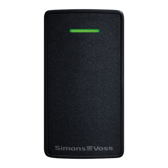 Simons Voss Technologies SmartLocker AX Quick Manual
