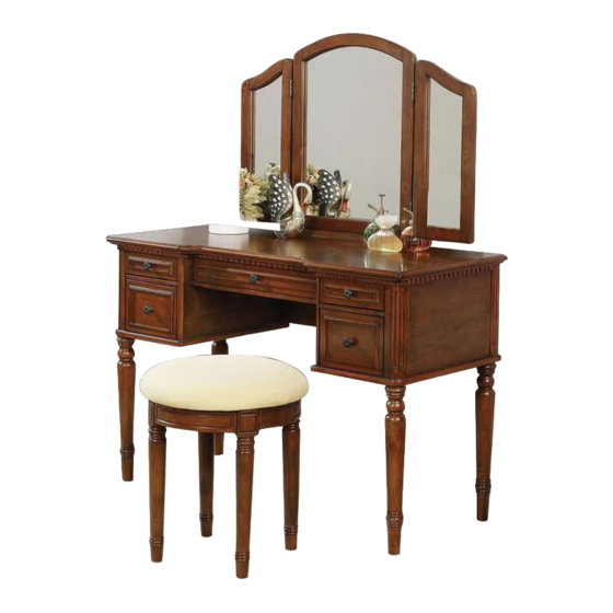 Furniture of America CM-DK5232 Assembly Instructions Manual
