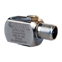 PCB Piezotronics IMI SENSORS HT602D01 Installation And Operating Manual