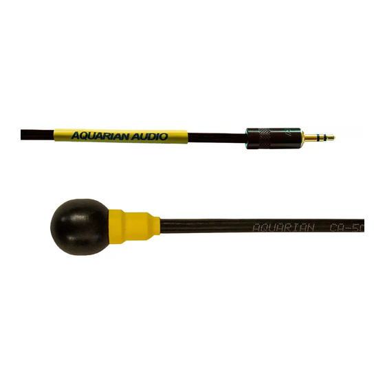 Aquarian Audio Products H3n User Manual