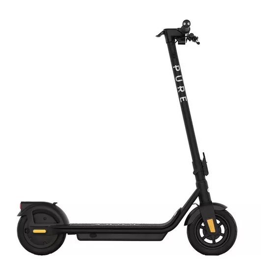 PURE Air Go Electric Scooter Manuals