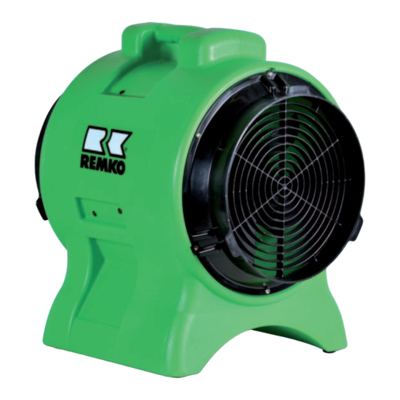 REMKO RAV 30 Operation,Technology,Spare Parts