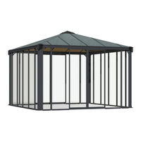 Palram CANOPIA LEDRO 12x12/3.6x3.6 How To Assemble