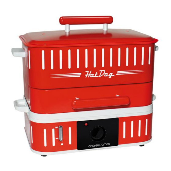 Andrew James Hotdog Steamer Owner's Manual