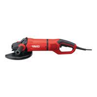 Hilti AG 230-27DB Original Operating Instructions