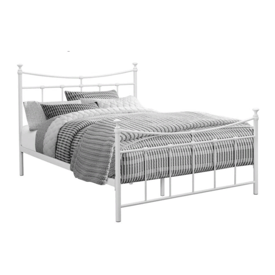 Happybeds Emily 4ft Metal Bed Assembly Instructions Manual