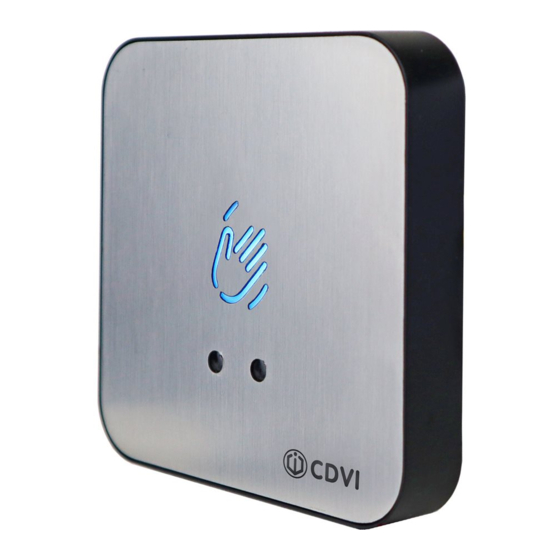 CDVI RTE-WIR Quick Start Manual