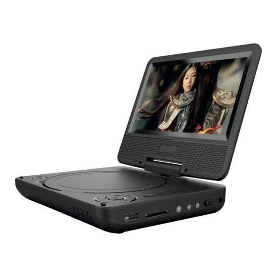 Laser DVD-PT-7D Portable DVD Player Manuals
