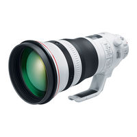 Canon EF500mm f/4L IS II USM Instructions Manual