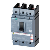 Siemens 3VA52-MH31 Series Operating Instructions Manual