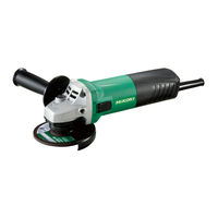 HIKOKI G10SR4J5Z Handling Instructions Manual