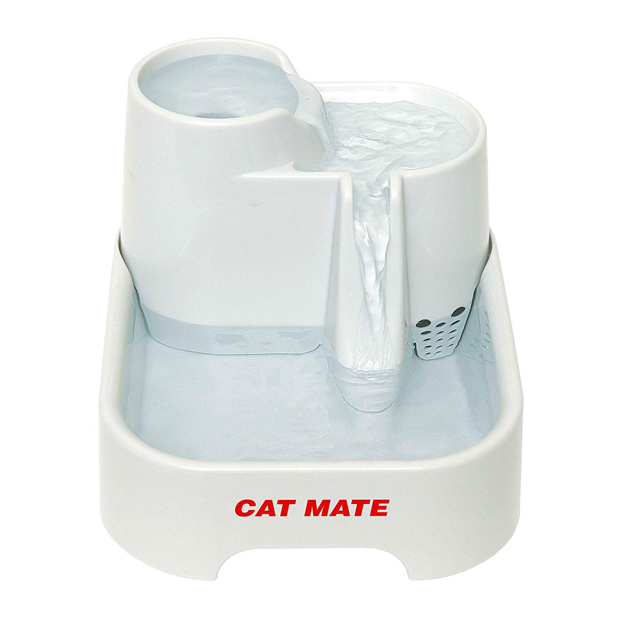 CAT MATE PET FOUNTAIN Manual ManualsLib