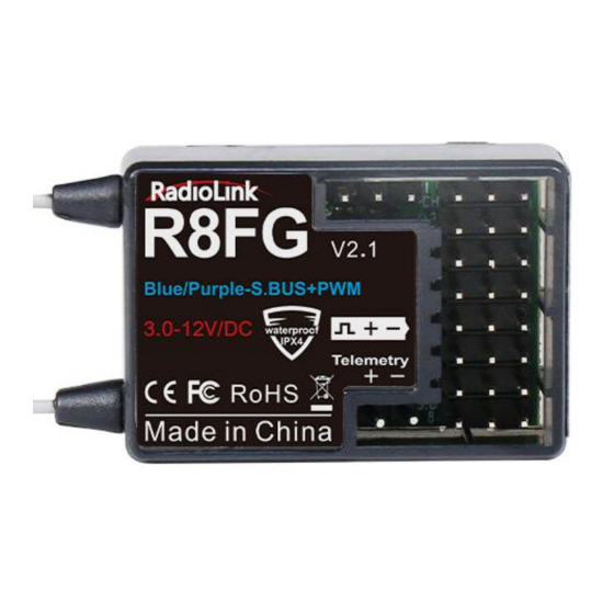 RadioLink R8FG V2.1 Instruction Manual