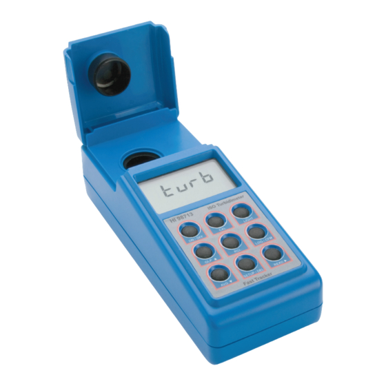Hanna Instruments HI98713 Instruction Manual