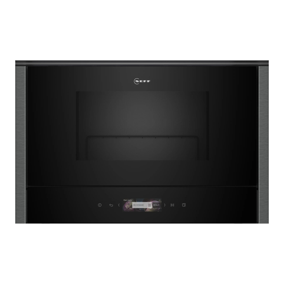 NEFF NR4GR31G1B User Manual And Installation Instructions