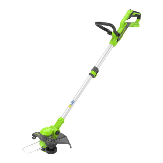 GreenWorks G48GTE30 Operator's Manual