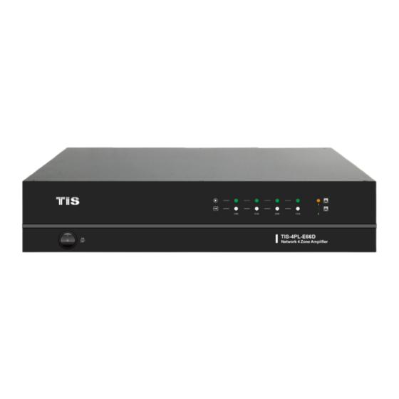 TIS -4PL-E66D Installation Manual