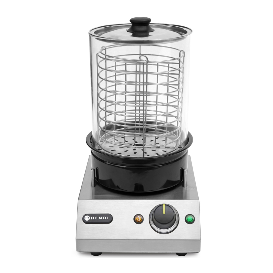 HENDI 265000 - SAUSAGE WARMER Manual
