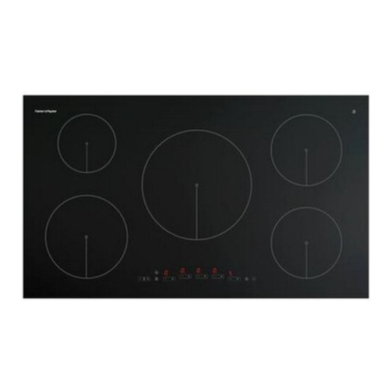 Fisher & Paykel CI754DT Installation Instructions And User Manual