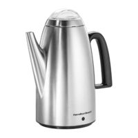 Hamilton Beach Percolator 40617 User Manual