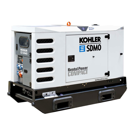 SDMO R44C3 User And Maintenance Manual