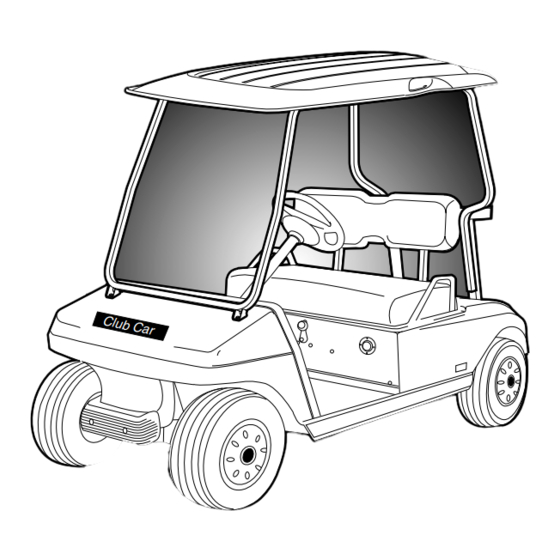 Club Car FE350 2005 Maintenance Service Supplement